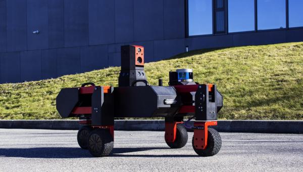 ROVéo autonomous agile robot for security patrol