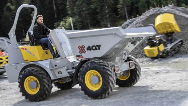 A hybrid-electric construction machine