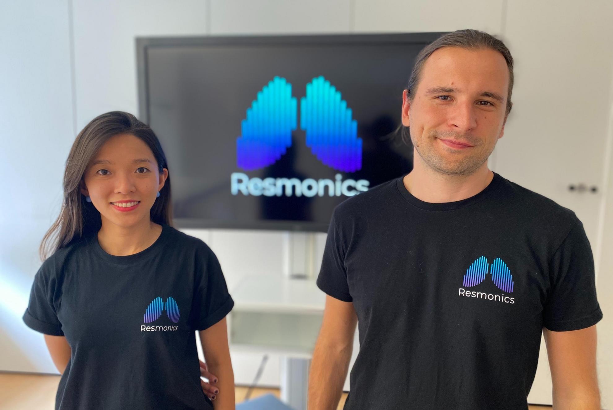 Resmonics founders Dr Iris Shih and Dr Peter Tinschert