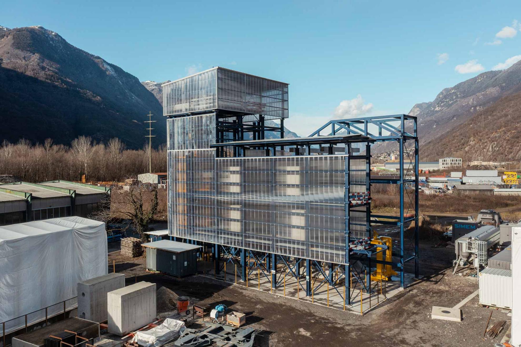 Energy Vault’s own R&D Center in Ticino, Switzerland. Source: Energy Vault